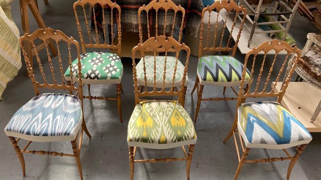 sedie tappezziere a Milano Frigerio